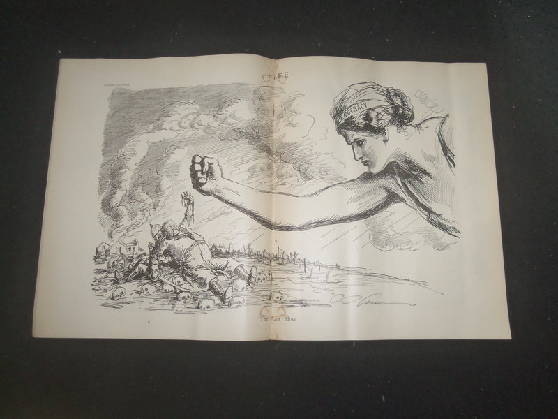 1918 AUGUST 29 LIFE MAGAZINE - PRIVATE BUSINESS - L 767U