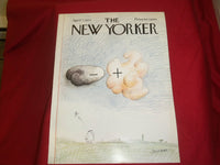 1975 APRIL 7 NEW YORKER MAGAZINE FRONT COVER ONLY - GREAT ART FOR FRAMING