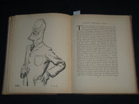 1928 LIONS AND LAMBS BOOK BY LOW & LYNX - GREAT ILLUSTRATIONS - KD 5478