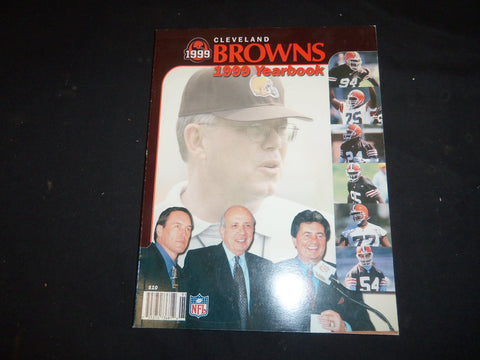 1999 CLEVELAND BROWNS OFFICIAL YEARBOOK - LOT OF 10 - O 2903