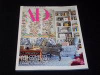 2018 JUNE ARCHITECTURAL DIGEST MAGAZINE - THE WEEKEND FRONT COVER - E 3528