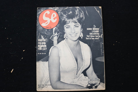 1962 SE MAGAZINE - ELIZABETH TAYLOR COVER - E 25005