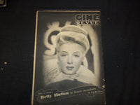 1947 JANUARY 10 CINE REVUE FRENCH MAGAZINE - GARY COOPER COVER - E 24724