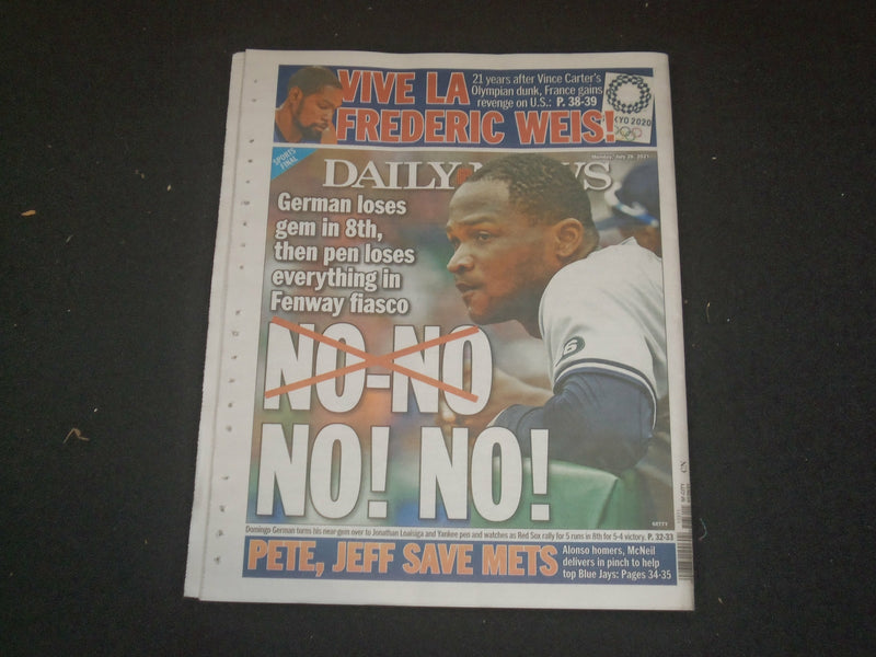 2021 JULY 26 NEW YORK DAILY NEWS NEWSPAPER - SURGEON'S WIFE REGINA WAS CALL GIRL