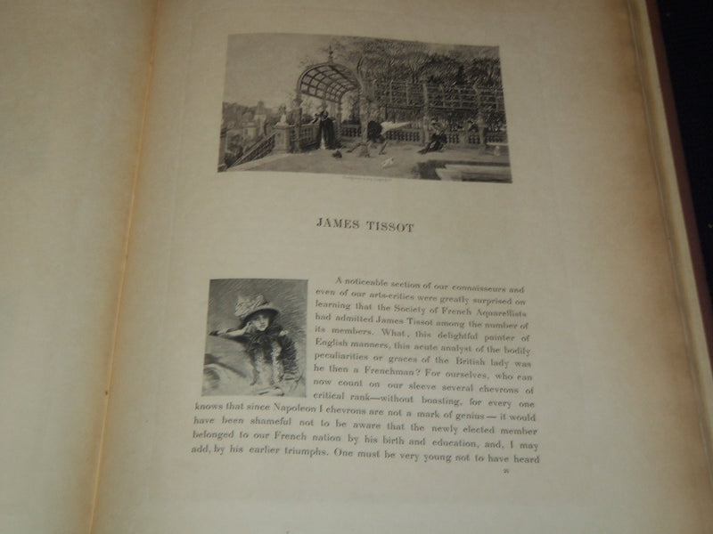1883 SOCIETY OF FRENCH AQUARELLISTS 2 VOLUMES NO. 132 BY EDWARD STRAHAN - #8