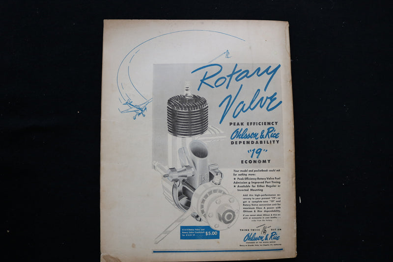 1947 JULY AIR TRAILS MAGAZINE - COMPLETE A.M.A. RULES COVER - E 9807