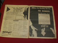1967 DEC 2 THE BEAT NEWSPAPER-THE BEATLES-STONES -PHOTOS, ARTICLES & ADS-NP 3924