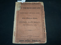 1867 CHRISTMAS NO THOROUGHFARE MAGAZINE - CHARLES DICKENS - COLLINS - J 6773