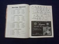 1952 OCTOBER 11 FOOTBALL PROGRAM - UNIV WASHINGTON VS. UNIV ILLINOIS - SP 5454P