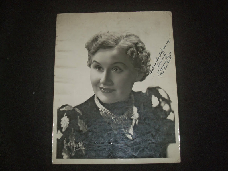 VIRGINIA PAYNE - MA PERKINS - AUTOGRAPHED 8X10 PHOTOGRAPH - J 6254