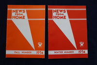 1933-1935 NEWS FROM HOME MAGAZINE - HOME INSURANCE COMPANY - LOT OF 11 - O 3635