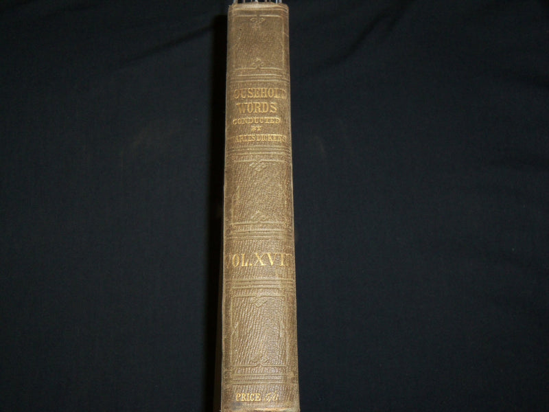 1858 HOUSEHOLD WORDS WEEKLY JOURNAL VOLUME 18 - CHARLES DICKENS - KD 6357
