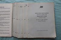 1959-1966 U.S. POWER SQUADRONS - SEAMSANSHIP PILOTING COURSE - LOT OF 4 - O 3936