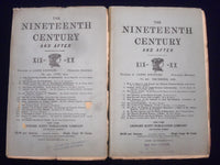 1909-1911 THE NINETEENTH CENTURY & AFTER PERIODICAL LOT OF 5 - NICE ADS - O 2912