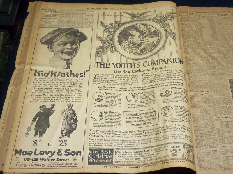 1919 DECEMBER 2 NEW YORK TIMES - LANSING ASKS FOR JENKINS RELEASE - NT 7944