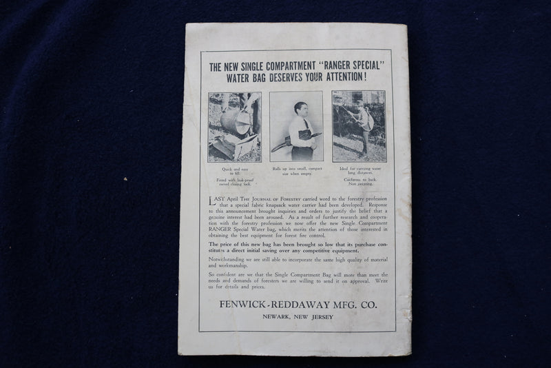 1932-1933 JOURNAL OF FORESTRY MAGAZINE - LOT OF 4 + 1931 SUPP/INDEX - O 3428