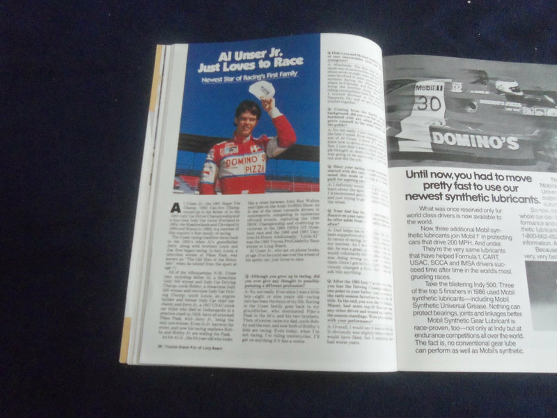 1987 APRIL 3-5 TOYOTA GRAND PRIX OF LONG BEACH RACING PROGRAM - SP 3744R