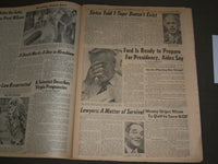 1974 AUGUST 7 NEW YORK DAILY NEWS - NIXON VOWS HE WON'T QUIT - NP 3043