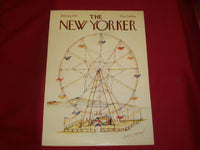 1978 JUNE 26 NEW YORKER MAGAZINE FRONT COVER ONLY - GREAT ART FOR FRAMING