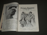 1908 JANUARY MCCALL'S MAGAZINE - GREAT FASHION ILLUSTRATIONS & ADS - ST 5390