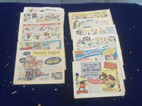 1930'S-1940'S CEREAL COLOR COMICS ADVERTISEMENTS - LOT OF 31 - NP 5250