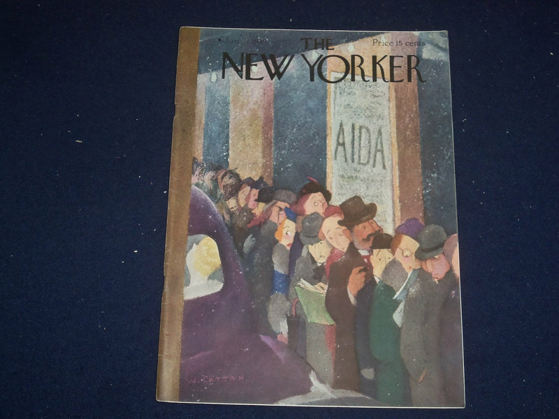 1939 JANUARY 21 THE NEW YORKER MAGAZINE - ILLUSTRATED COVER - NY 2373