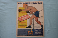 1939 MARCH AMERICAN BOY MAGAZINE - AN ILLUSTRATED FOX AND RABBIT COVER - E 26530