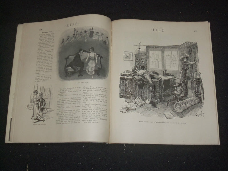 1913 SEPTEMBER 25 LIFE MAGAZINE - HEART-TO-HEART NUMBER - A WARM HEART - ST 6495