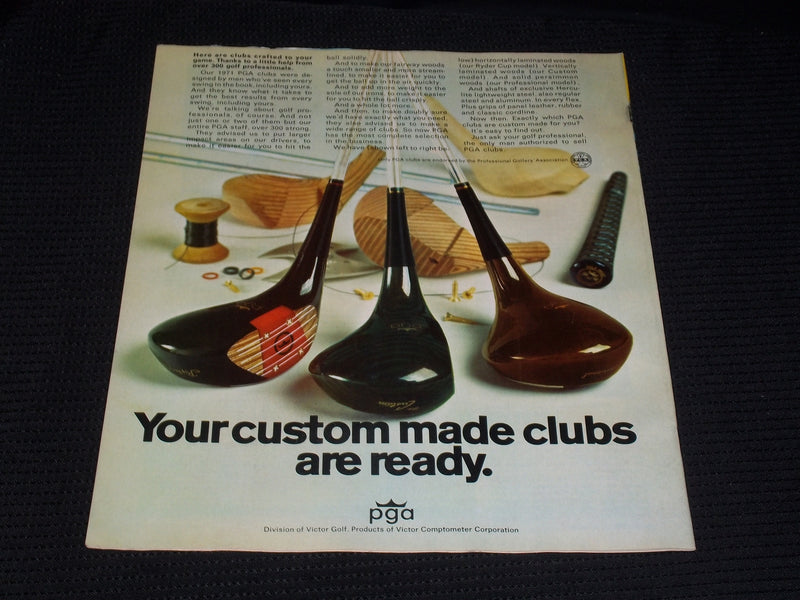 1971 MAY 11 GOLF WORLD NEWSWEEKLY MAGAZINE - PEARCE & GILES COVER - E 6032