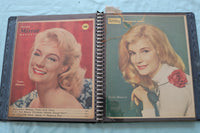 MOVIE STAR SCRAPBOOK - YVETTE MIMIEUX - VIRGINIA MAYO - E 26481