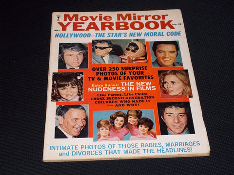 1969 #12 MOVIE MIRROR YEARBOOK MAGAZINE - LIZ & BURTON COVER - E 15612