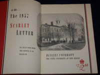 1957 SCARLET LETTER RUTGERS UNIVERSITY YEARBOOK - NEW JERSEY - PHOTOS - YB 656