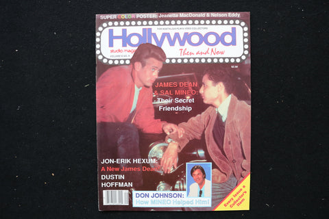 1986 SEPTEMBER HOLLYWOOD STUDIO MAGAZINE - JAMES DEAN COVER - E 24542