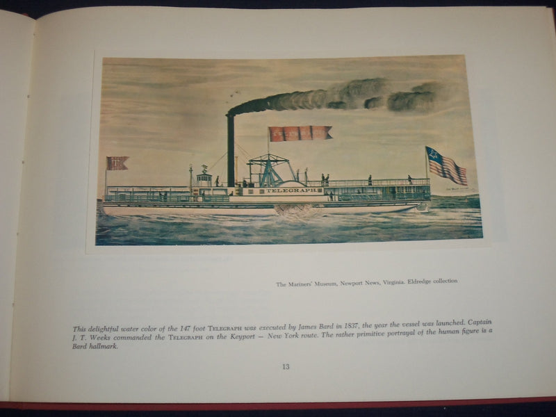 1966 STEAMBOAT TO THE SHORE BY GEORGE H. MOSS JR. INSCRIBED BOOK - KD 2251