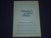 1975 NATIONAL CAPITAL PROFILE BOXED SET 4 BOOKS - WHITE HOUSE - KD 2477