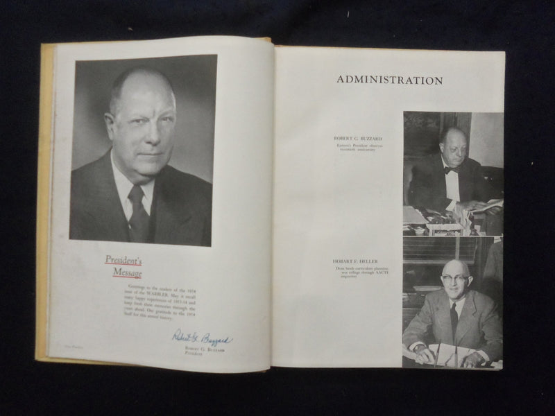 1954 WARBLER EASTERN ILLINOIS STATE COLLEGE YEARBOOK - CHARLESTON, IL - YB 3312