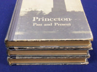 1945-1946 PRINCETON PAST & PRESENT BY V. LANSING COLLINS BOOK LOT OF 3- KD 2018R