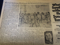 1975 FEBRUARY 22 NEW YORK TIMES - MITCHELL - HALDEMAN - EHRLICHMAN - NP 2150U