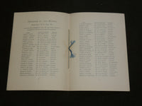 1890-1894 COLLINS ST. CLASSICAL SCHOOL PROGRAM LOT OF 5 - HARTFORD - J 6199