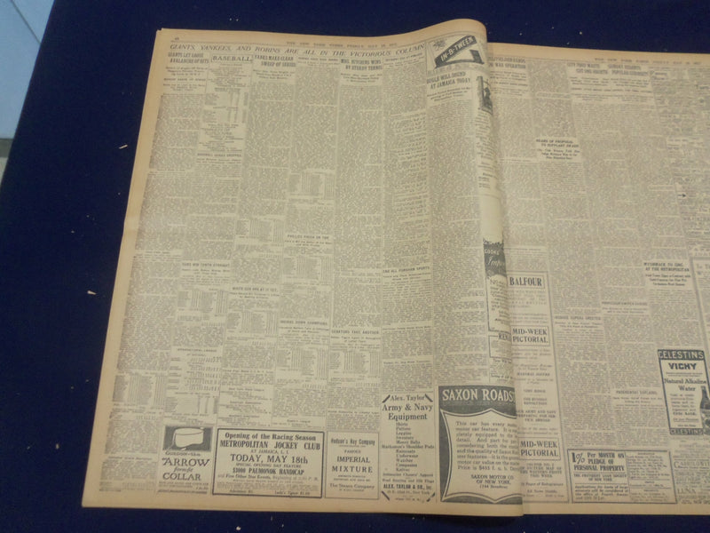 1917 MAY 18 NEW YORK TIMES - SENATE PASSES DRAFT BILL 65 TO 8 - NT 9155
