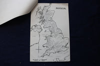1930'S MAPS OF BRITAIN - BRITISH INFORMATION SERVICES - K 1749
