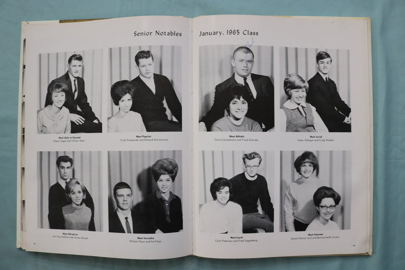 1964/1965 KELVYNIAN KELVYN PARK HIGH SCHOOL YEARBOOK - CHICAGO, IL - YB 3562