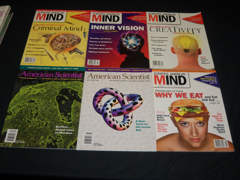 1996-2006 ASSORTED SCIENCE MAGAZINE LOT OF 22 - GREAT COVERS - O 2995B