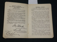 1935 READING CO. CENTRAL RAILROAD OF NEW JERSEY SAFETY RULES BOOK - J 5958