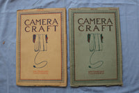 1909-1915 CAMERA CRAFT MAGAZINE - LOT OF 8 - O 3837