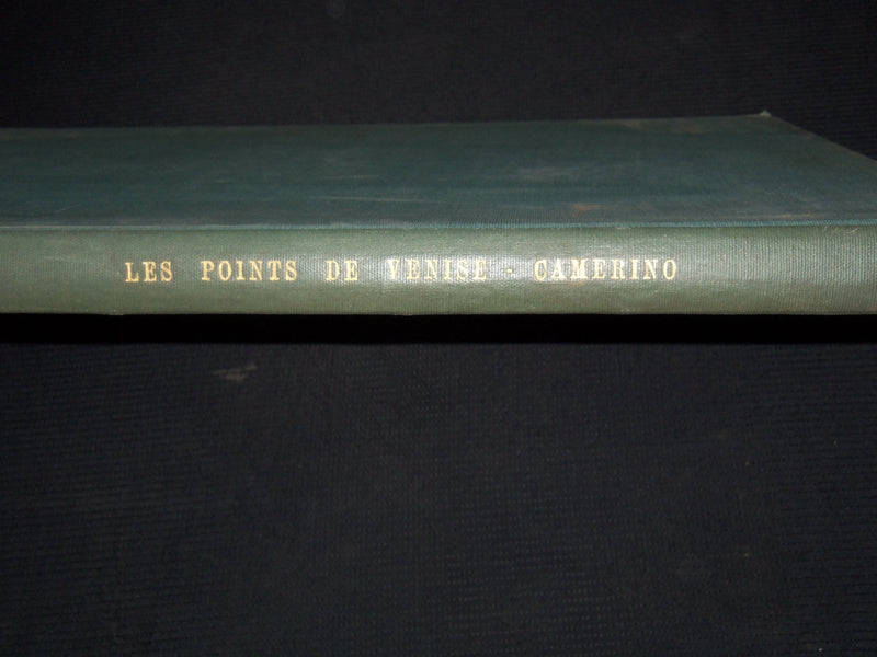 1900'S LES POINTS DE VENISE J G CAMERINO FRENCH LACE DESIGN FRENCH VOLUME- Z 269