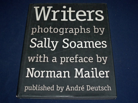 1995 WRITERS PHOTOGRAPHS HARDCOVER BOOK BY SALLY SOAMES - SUPER PHOTOS - KD 1914