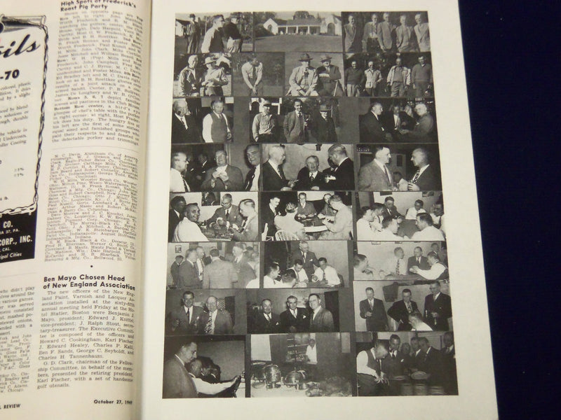 1949 PAINT OIL & CHEMICAL REVIEW MAGAZINE LOT OF 26 ISSUES - GREAT ADS - O 514