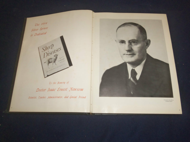 1954 SILVER SPRUCE COLORADO A&M COLLEGE YEARBOOK- FORT COLLINS, COLORADO-YB 2415