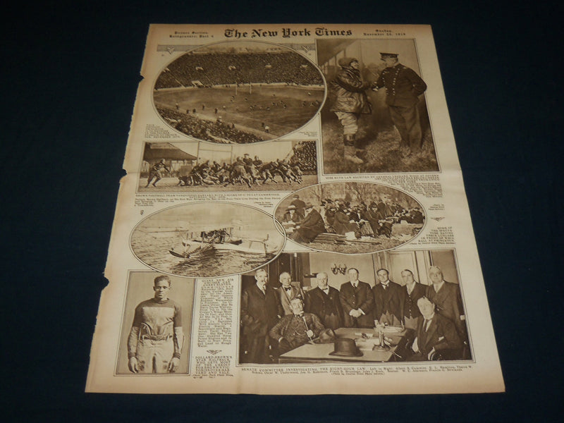 1916 NOVEMBER 26 NEW YORK TIMES ROTO PICTURE SECTION - RUTH LAW - NT 8966